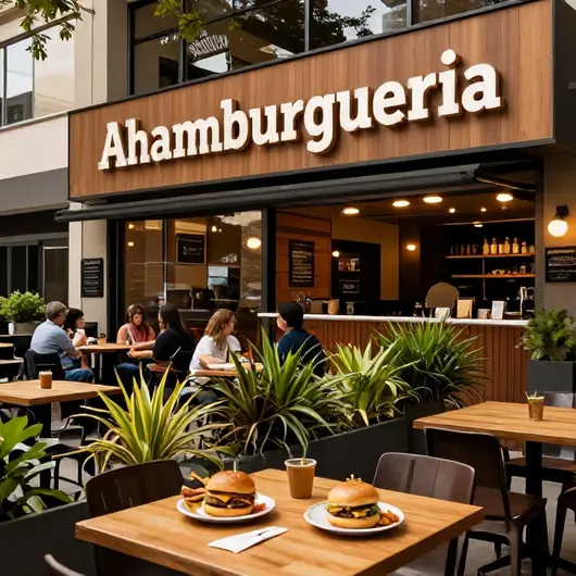 AHAMBURGUERIA: O Destino dos Amantes de Hambúrguer AHAMBURGUERIA: O Destino dos Amantes de Hambúrguer