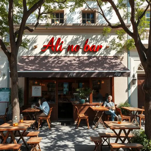 Ali no Bar: Um Ponto de Encontro Imperdível