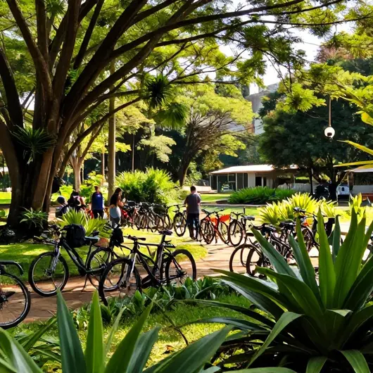 Bike Garden Porto Alegre: Um Paraíso para Ciclistas Bike Garden Porto Alegre: Um Paraíso para Ciclistas