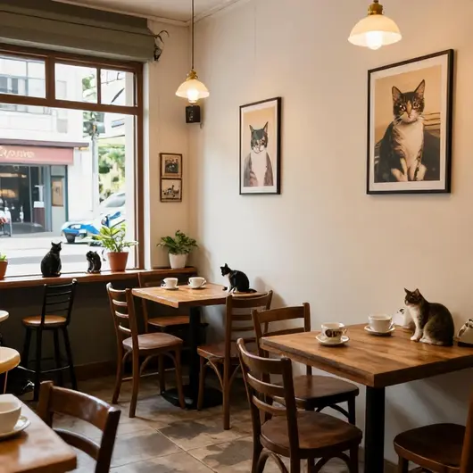 Café Entre Gatos: Um Refúgio para os Amantes de Gatos e Café