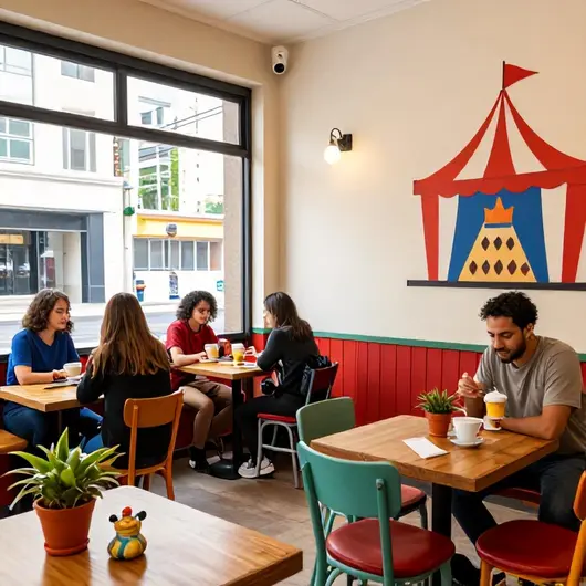 Cafeteria Clown Café: Um Refúgio de Sabor e Criatividade