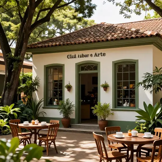 Casa de Chá Sabor e Arte: Um Refúgio Para os Amantes de Chá