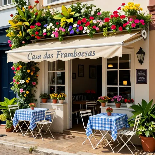 Descubra a Casa das Framboesas Descubra a Casa das Framboesas
