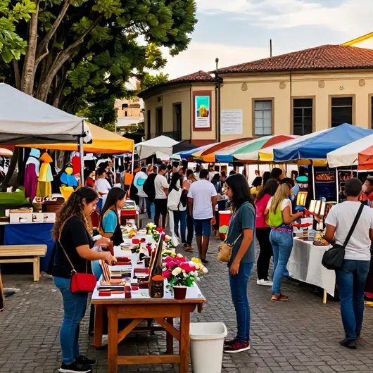 Descubra a Feira da Praça da Alfândega em Porto Alegre: um Mercado de Cultura e Artesanato