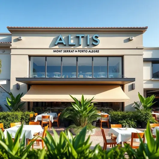 Descubra o Restaurante ALTIS Mont Serrat