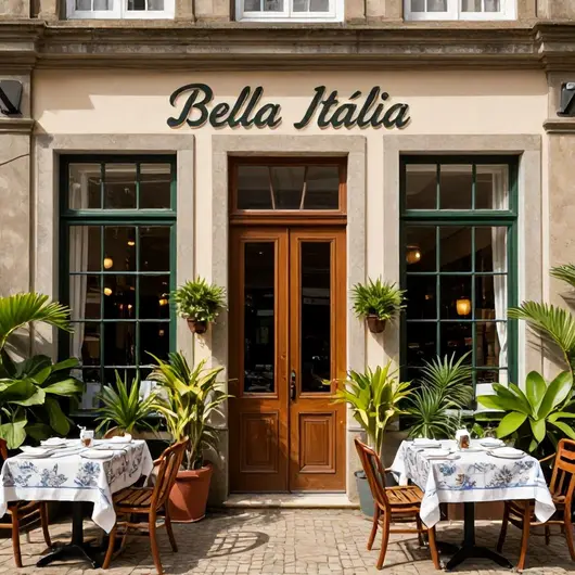 Descubra o Restaurante Bella Itália Descubra o Restaurante Bella Itália