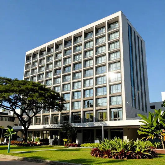 Hotel Acores Flat Design