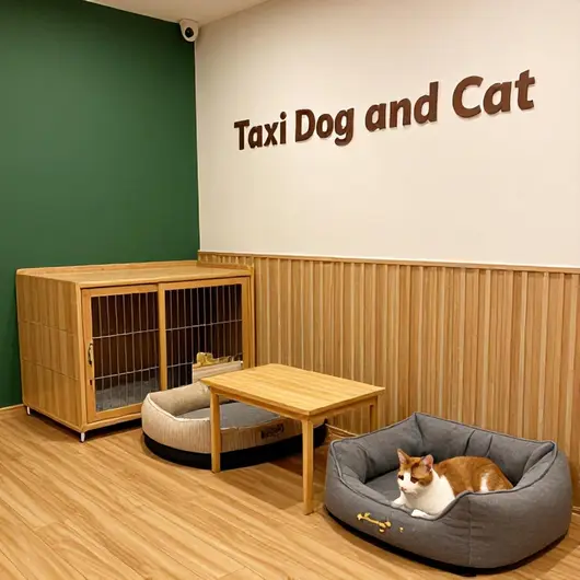 Taxi Dog And Cat Taxi Dog And Cat