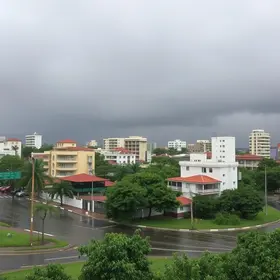 temporal com granizo