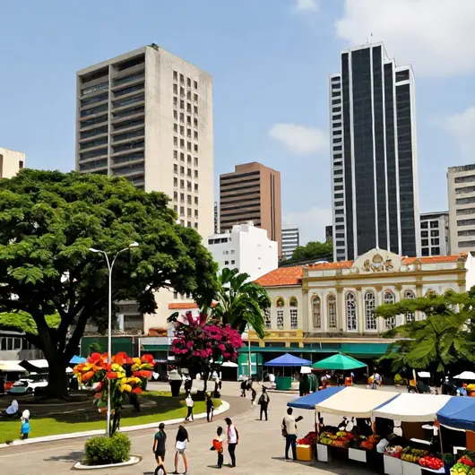 Tour pela cidade em Porto Alegre