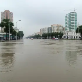 acúmulo de água em Porto Alegre