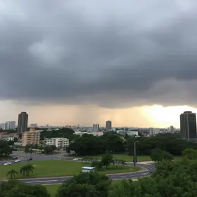 Inmet emite alerta vermelho de grande perigo para Porto Alegre e outras regiões do RS alerta vermelho
