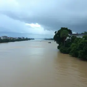 risco de elevação do Guaíba