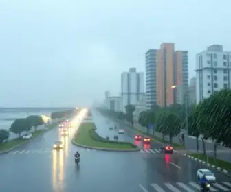 Porto Alegre tem previsão de chuva forte e rajadas de até 70 km/h chuva forte Porto Alegre
