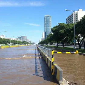 barreiras móveis contra cheias